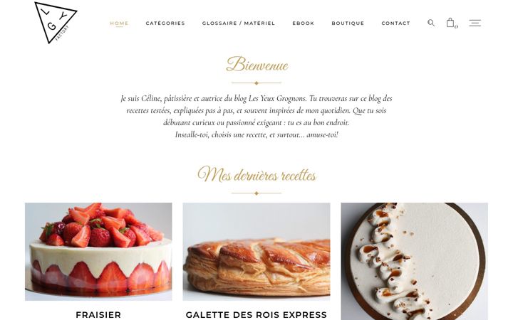 Screenshot of lesyeuxgrognons.com
