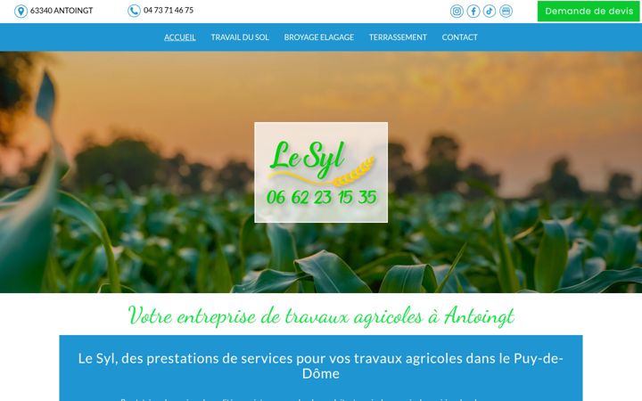 Screenshot of lesyl.fr