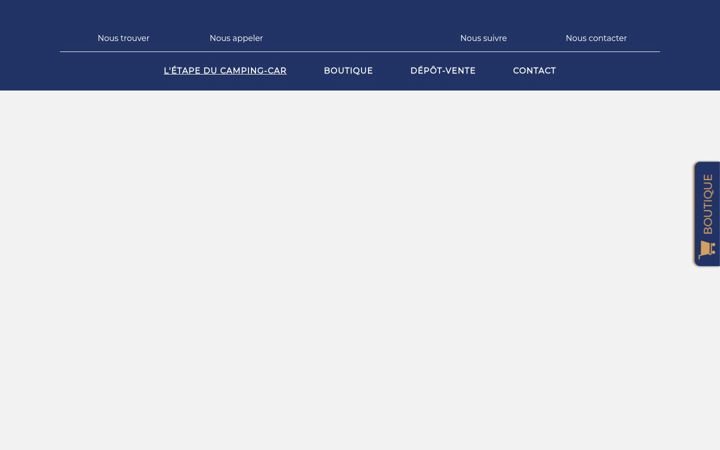 Screenshot of letapeducampingcar.fr