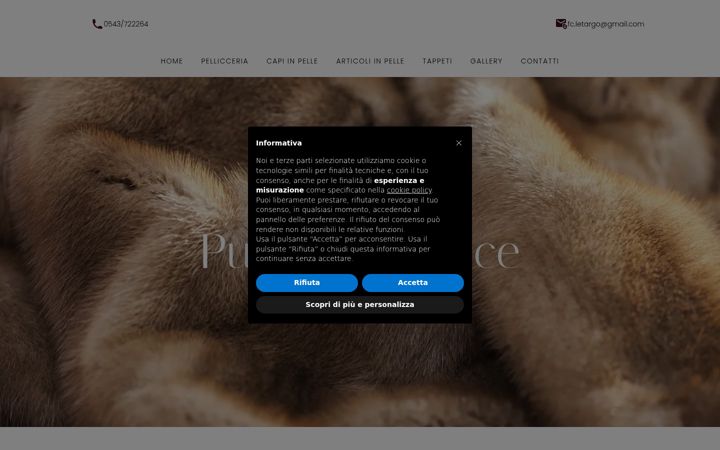 Screenshot of letargofc.it