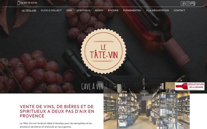 Screenshot of letatevin.fr
