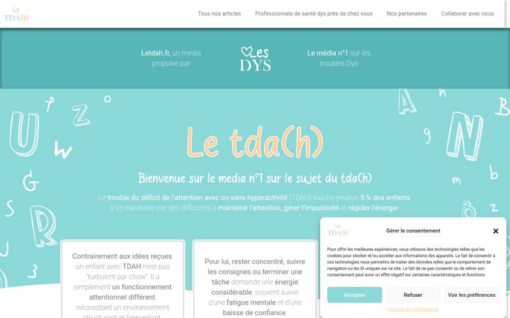 Screenshot of letdah.fr