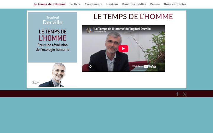 Screenshot of letempsdelhomme.com