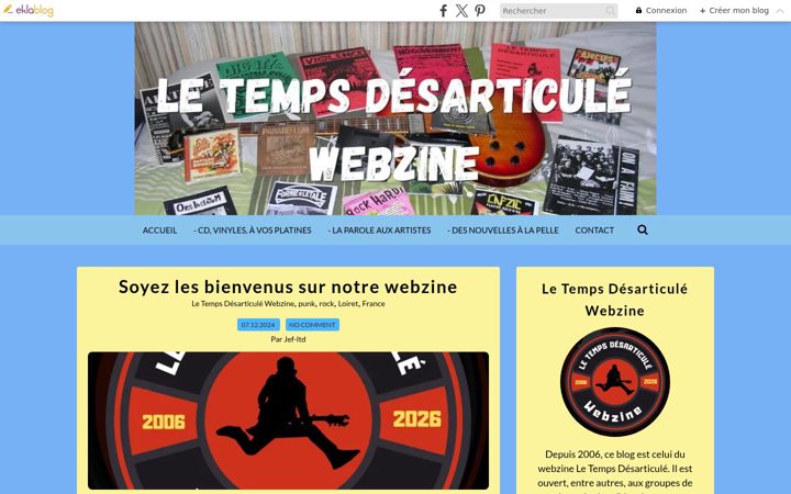 Screenshot of letempsdesarticule.fr