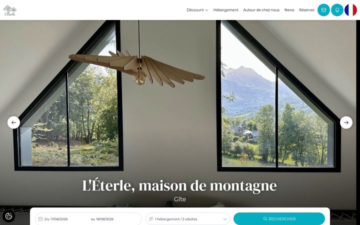 Screenshot of leterle.com