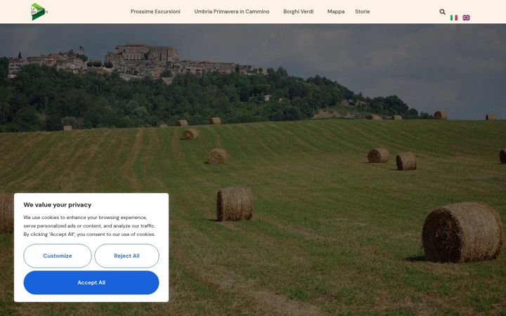 Screenshot of leterredeiborghiverdi.it