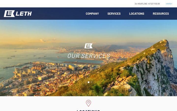 Screenshot of lethagencies.com