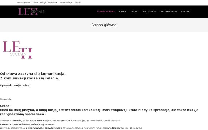 Screenshot of leti.com.pl