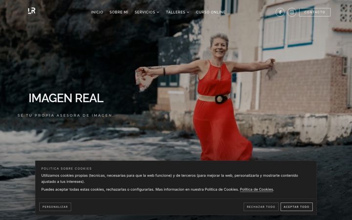 Screenshot of leticiarobaina.com