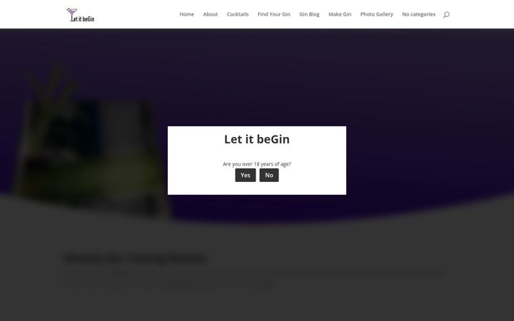 Screenshot of letitbegin.ca