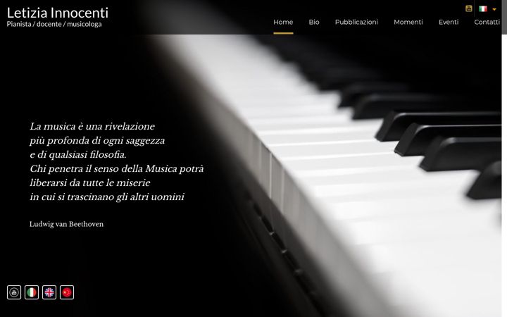 Screenshot of letiziainnocenti.it