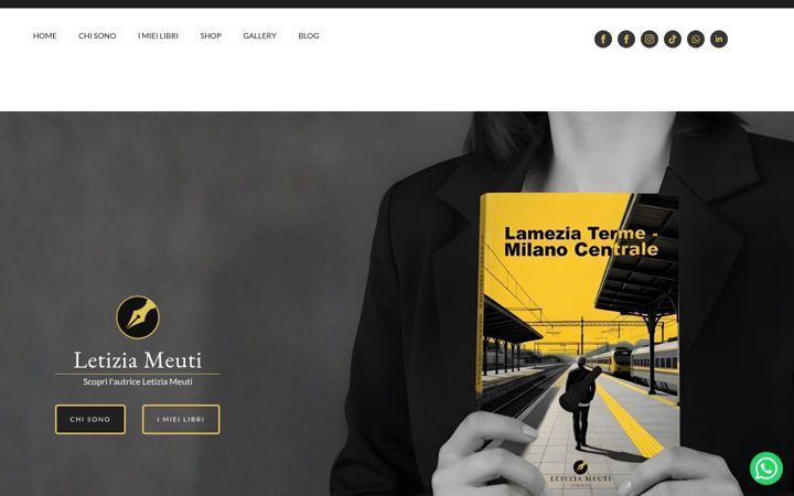 Screenshot of letiziameuti.it