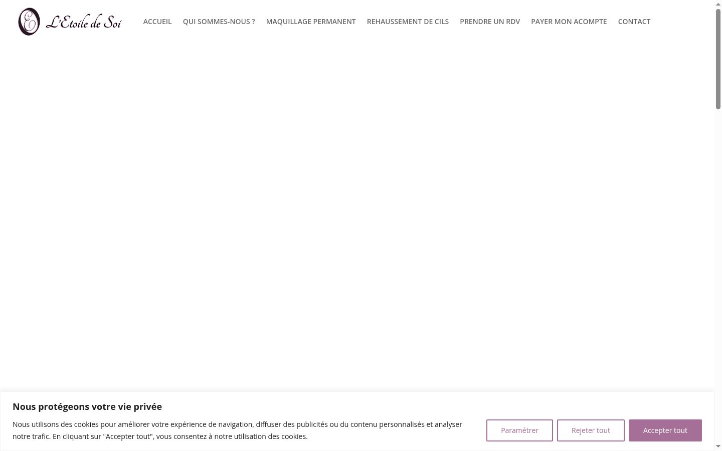 Screenshot tal-banner tal-kunsens muri qabel kwalunkwe interazzjoni