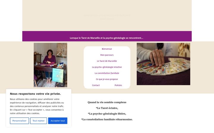 Screenshot of letoiledutarot.com