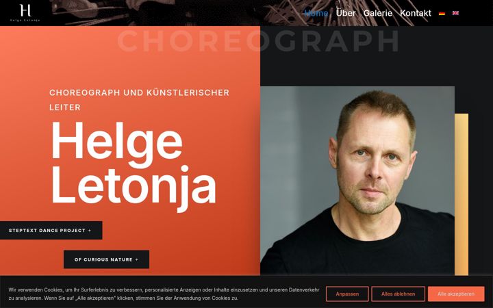 Screenshot of letonja.de