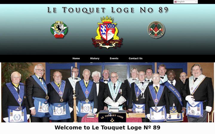 Screenshot of letouquetloge89.fr