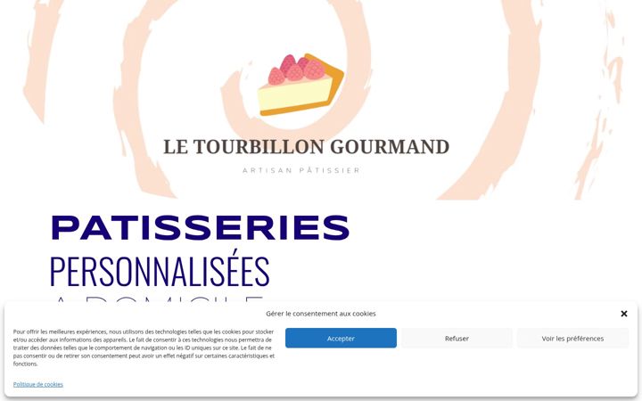 Screenshot of letourbillongourmand.fr