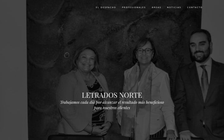 Screenshot of letradosnorte.com