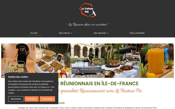 Screenshot of letraiteurpei.fr