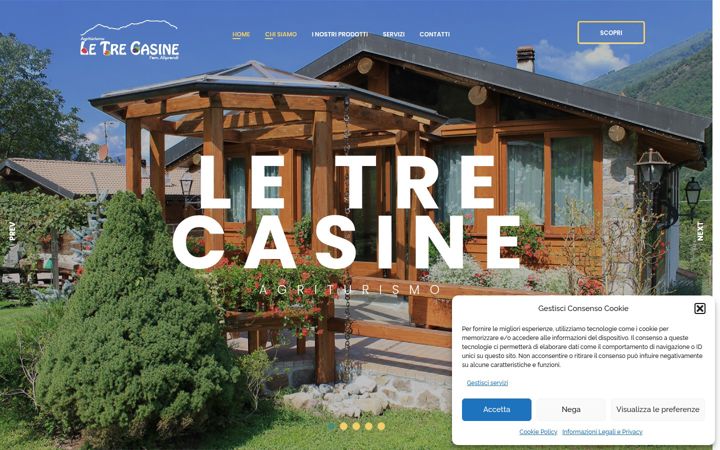 Screenshot of letrecasine.it