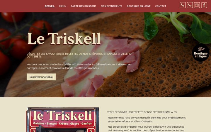 Screenshot of letriskell02.fr