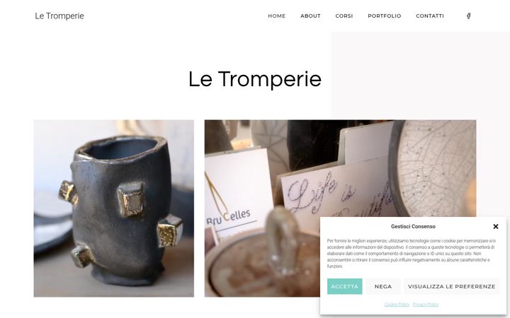 Screenshot of letromperie.it