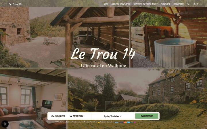 Screenshot of letrou14.be