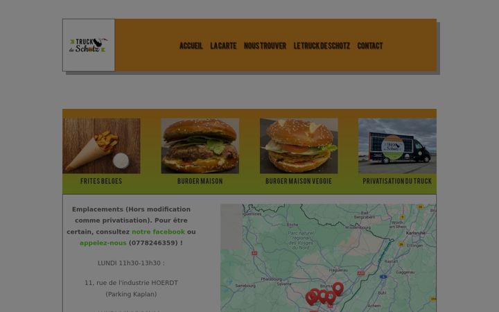Screenshot of letruckdeschotz.fr