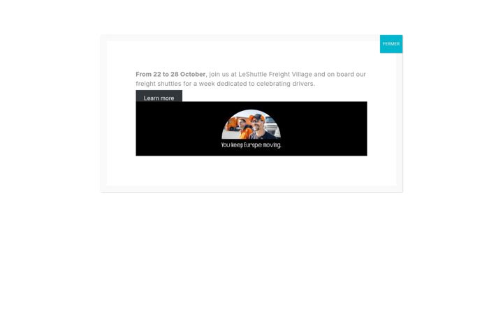 Screenshot of letruckvillage.com
