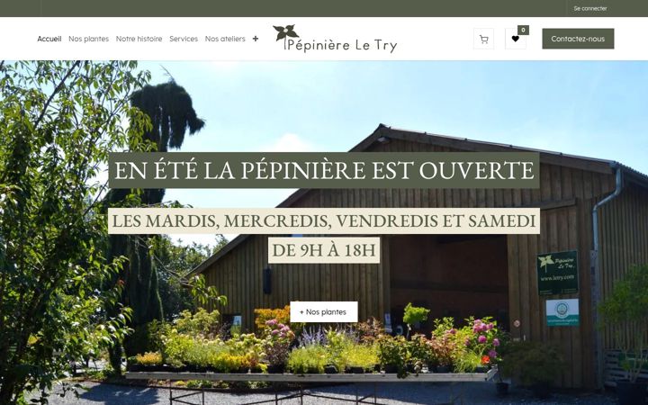 Screenshot of letry.fr
