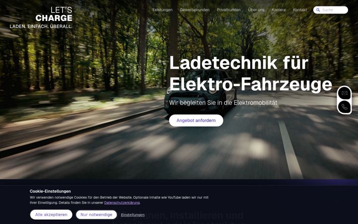Screenshot of lets-charge.de