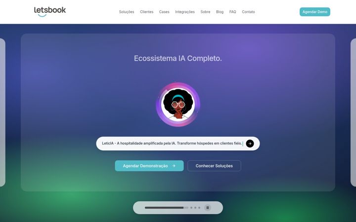 Screenshot of letsbook.com.br