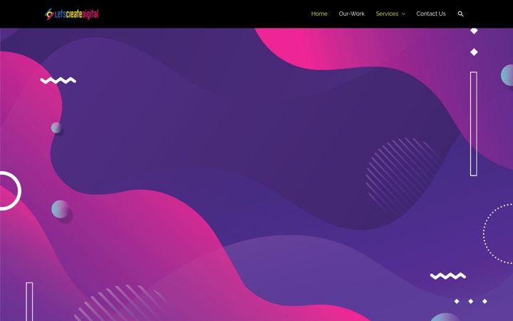 Screenshot of letscreatedigital.co.uk