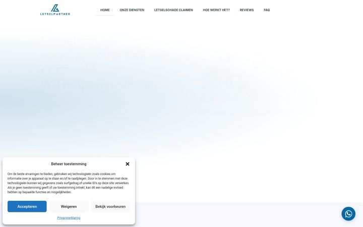 Screenshot of letselpartner.nl