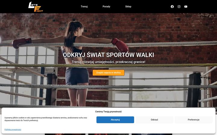 Screenshot of letsfight.pl