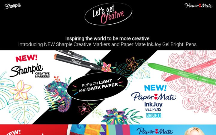 Screenshot of letsgetcreative.com