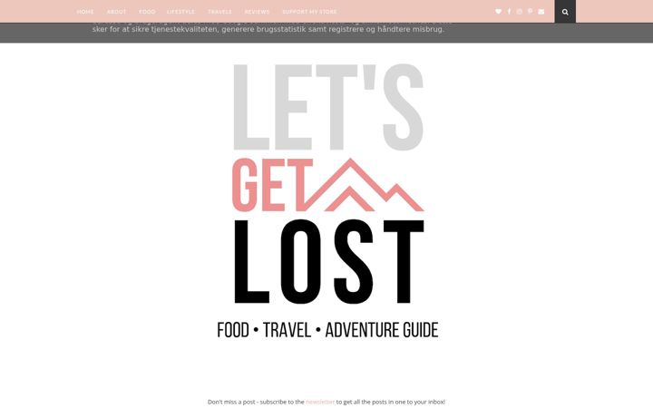 Screenshot of letsgetlostblog.com