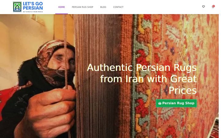 Screenshot of letsgopersian.com
