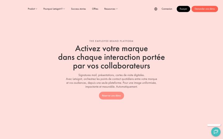 Screenshot of letsignit.fr