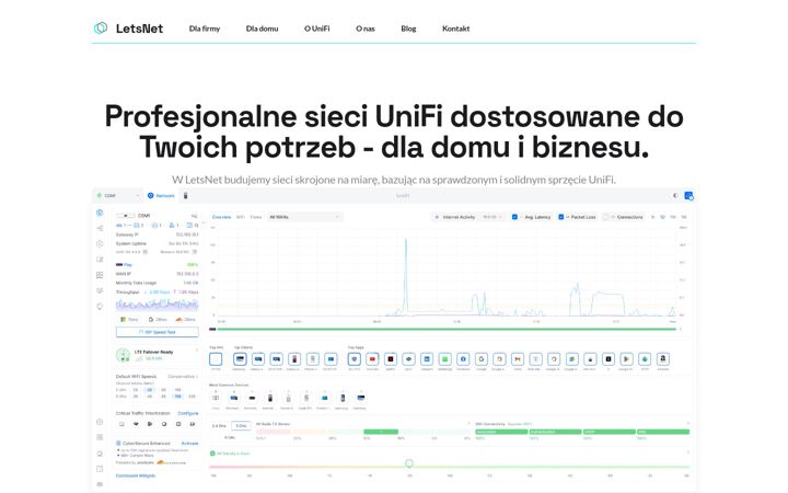 Screenshot of letsnet.pl