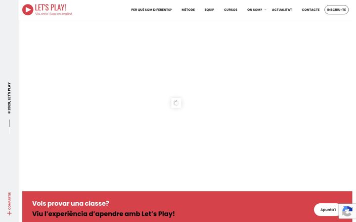 Screenshot of letsplayperformingarts.com