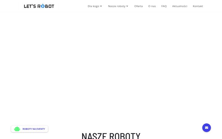 Posnetek zaslona letsrobot.pl