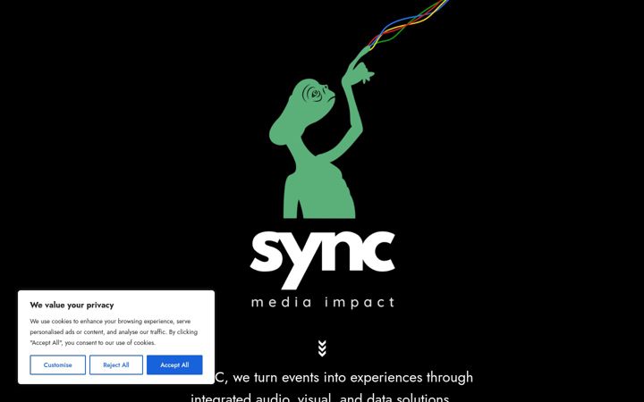 Screenshot of letssync.de