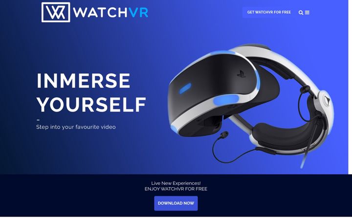 Screenshot of letswatchvr.com