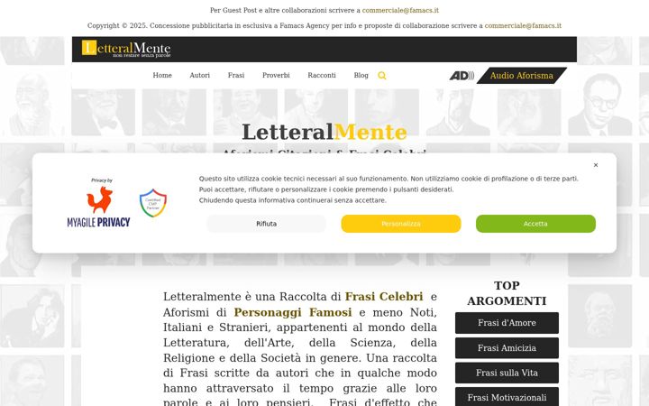 Screenshot of letteralmente.net