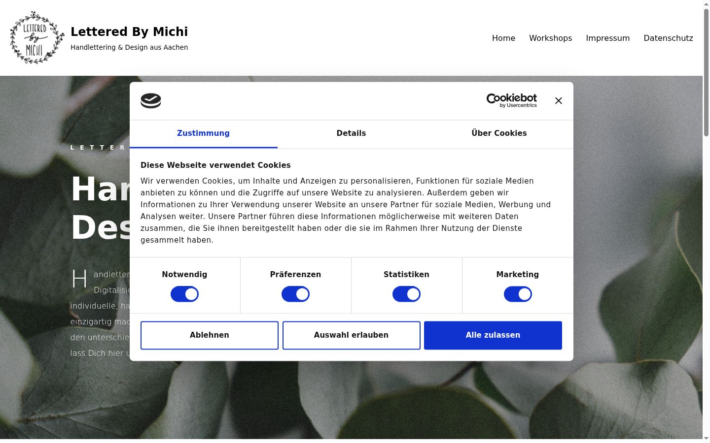 Sutikimo reklamjuostės, rodytos prieš bet kokią sąveiką, ekrano kopija