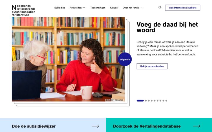 Screenshot of letterenfonds.nl