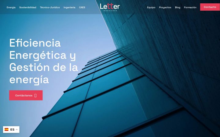 Screenshot of letteringenieros.com