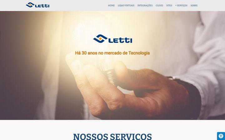 Screenshot of letti.com.br