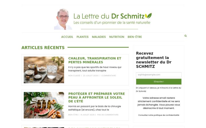 Screenshot of lettre-medecin-sante.com